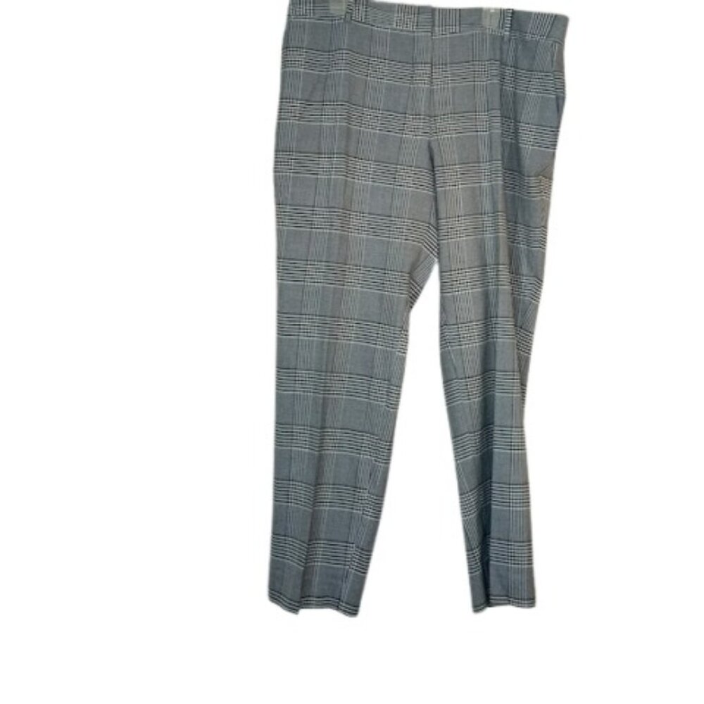 NDSTRY by ICO Womens Jordan Pants in Glen Plaid 16 New